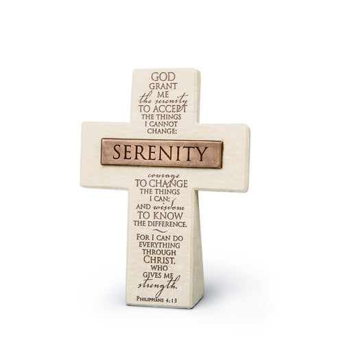 Serenity - Bronze Title Bar Cross