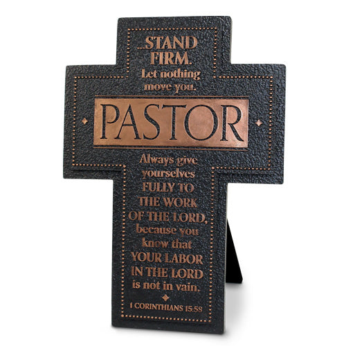 Scripture Plaque - Pastor Stand Firm