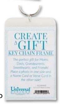 NTR & Verse Card Key Chain - KI Gifts Christian Supplies
