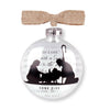CHRISTMAS ORNAMENT FAMILY SILHOUETTE 4