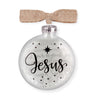 CHRISTMAS ORNAMENT JESUS SILHOUETTE 4