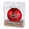 CHRISTMAS ORNAMENT FAITH SWIRL RIBBON 4