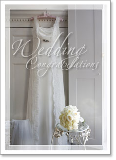 Wedding Day - Hanging Wedding Gown (order in 6)