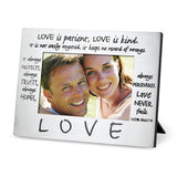 Classic Photo Metal Frame - Love