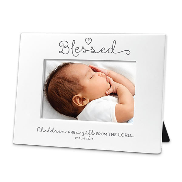 Photoframe Baby Blessed 6x4 Psalm 127