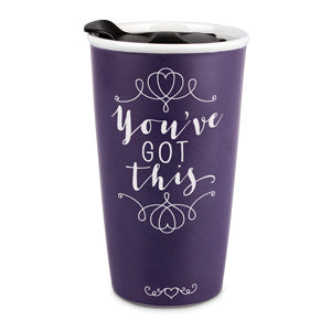 Ceramic Tumbler Mug - You've Got This