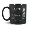 MUG SIMPLE FAITH ALL THINGS POSSIBLE16OZ