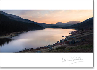 Inspire - Blank :  Snowdon sunset