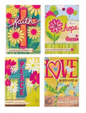 Encouragement 'Love Never Gives Up' (12 Boxed Cards)