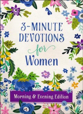 3-Minute Devotions for Women, Morning & Evening Edition - KI Gifts Christian Supplies