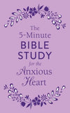 5-Minute Bible Study for the Anxious Heart (Patrice Lewis) - KI Gifts Christian Supplies