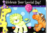 Greeting Card - Pack of 6 Birthday - Lion - KI Gifts Christian Supplies
