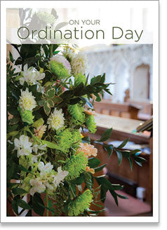 Ordination - Church Flowers