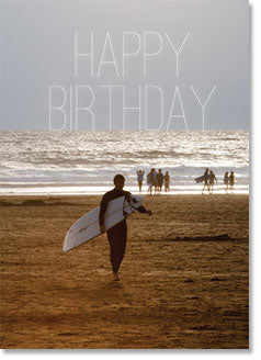 Happy Birthday : Surfing Beach