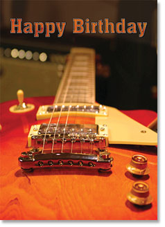 Happy Birthday : Electric Guitar
