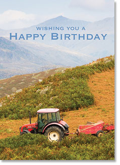 Happy Birthday: Tractor Lake District