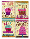 Happy Birthday Sweet Cakes (12 Boxed Cards)
