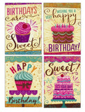 Happy Birthday Sweet Cakes (12 Boxed Cards)