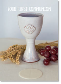 First Communion - Light Pottery Chalice