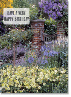 Happy Birthday - Vale End Garden Gate