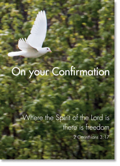 Confirmation - Dove In Flight (order in 6)