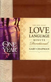 The One Year Love Language Minute Devotional