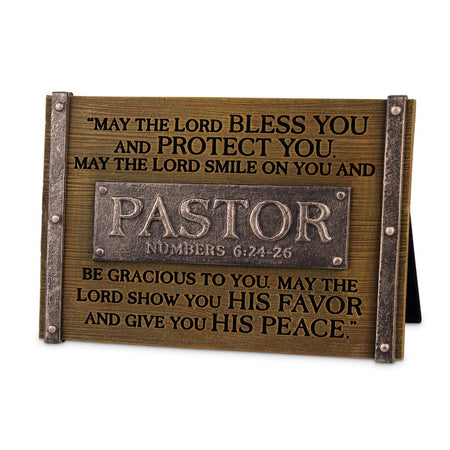 PLAQUE-RESIN-BLESSINGS-HIS PLANS