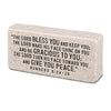 Cast Stone Plaque Scripture Stone - Blessed