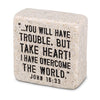 Scripture Stone - Take Heart
