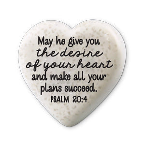 Scripture Stone Hearts of Hope: Success