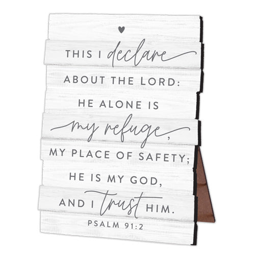 Hope Plaques - My Refuge