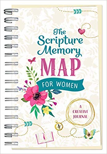 The Scripture Memory Map for Women: A Creative Journal - KI Gifts Christian Supplies