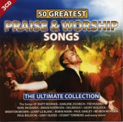 50 Greatest Praise & Worship Songs 3CD Set - KI Gifts Christian Supplies
