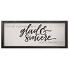 Vintage Linen Sign : Glad & Sincere - KI Gifts Christian Supplies