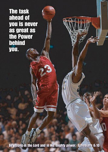 Large Poster - The Task Ahead Of You (Basketball)