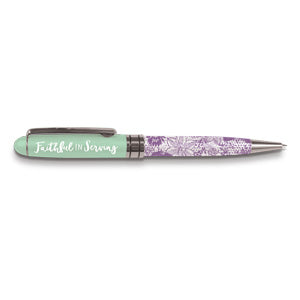 Teal Gift Pen – Trust In The Lord Proverbs 3:5