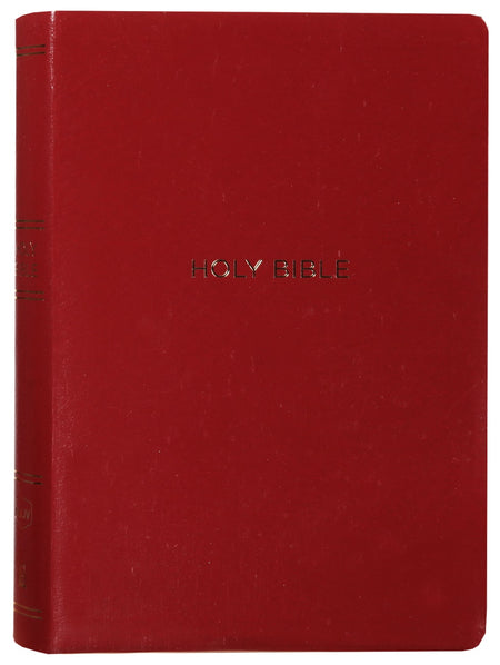 NKJV Reference Bible Compact Large Print Black (Red Letter Edition)