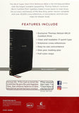 NKJV Reference Bible Super Giant Print Black Thumb Index (Red Letter Edition)