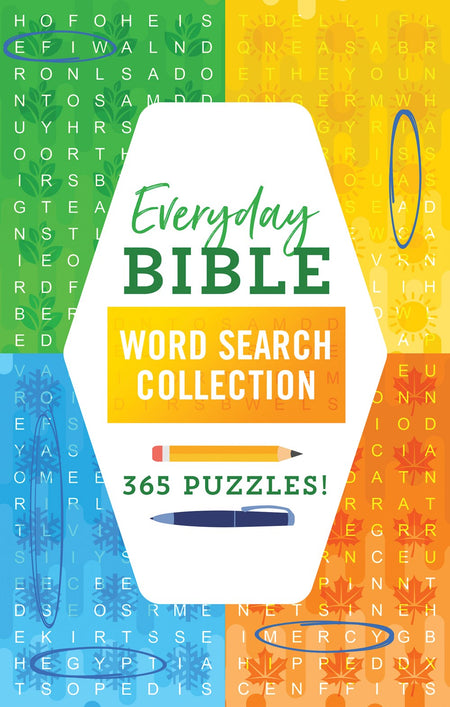 Fun Bible Word Games: 80+ Puzzles Including Cryptograms, Word Searches, Acrostics, and More! (Large Print)