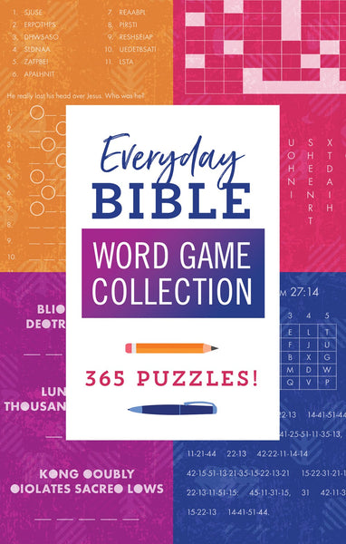 Everyday Bible Word Game Collection: 365 Puzzles!