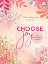 3-Minute Daily Devotions For Women: Choose Joy - For Morning & Evening (3 Minute Devotions Series)