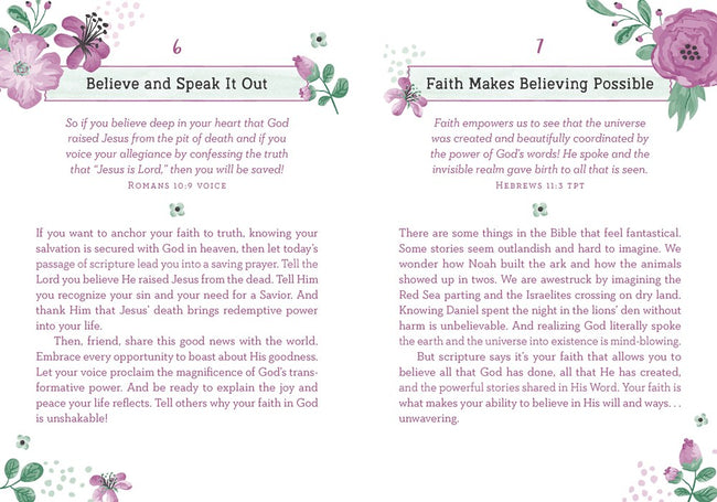 180 Bible Verses for an Unshakable Faith : Devotions for Women