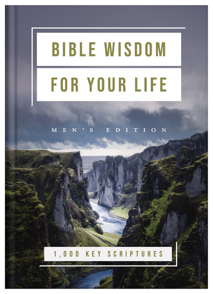 Bible Wisdom for Your Life: Men's Edition : 1,000 Key Scriptures