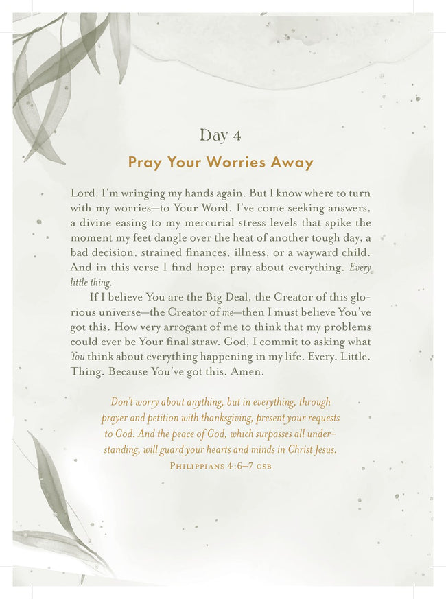 Praying Your Way to a Beautiful Life : Daily Prayers for Women