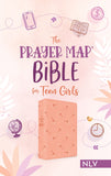 The Prayer Map Bible for Teen Girls NLV [Coral Dandelions]
