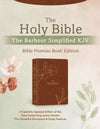 The Holy Bible: The Barbour Simplified KJV Bible Promise Book Edition [Chestnut Floral] : A Carefully Updated Edition of the Time-Tested King James Version Plus Powerful Devotional & Study Features