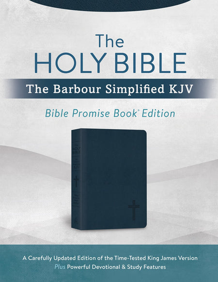 The Holy Bible: The Barbour Simplified KJV Bible Promise Book Edition [Chestnut Floral] : A Carefully Updated Edition of the Time-Tested King James Version Plus Powerful Devotional & Study Features