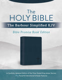 The Holy Bible: The Barbour Simplified KJV Bible Promise Book Edition [Navy Cross] : A Carefully Updated Edition of the Time-Tested King James Version Plus Powerful Devotional & Study Features