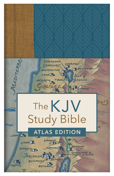 KJV Giant Print Full-size Bible - Brown heat-debossed