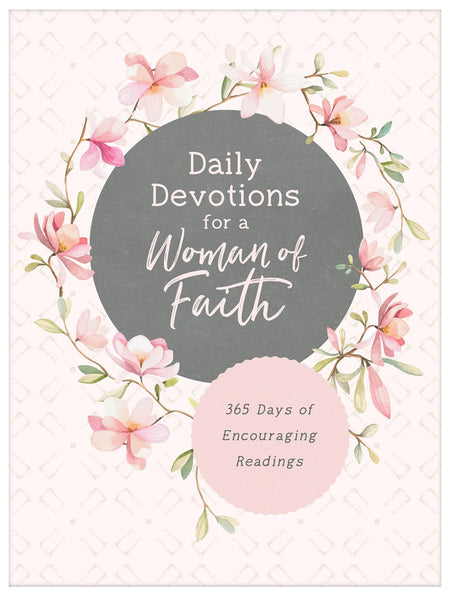 Daily Light for Women Devotional - Faux Leather Light Pink